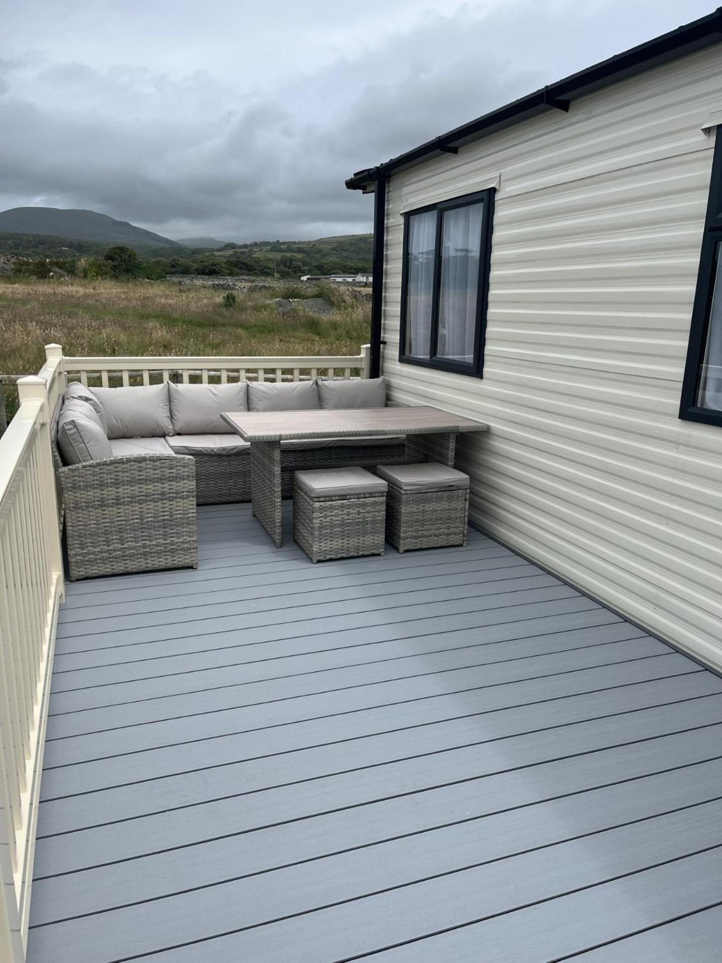 Visma Caravan Llanddwywe Buitenkant foto